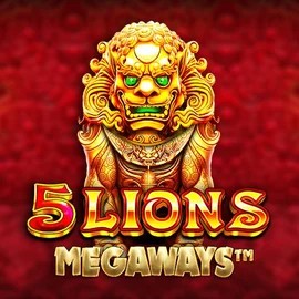 Official Slots logo: 5 Lions Megaways by Pragmatic Play at BroWinner Casino