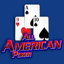 Official Table Games logo: All American Poker by RTG (Reel Time Gaming) at BroWinner Casino