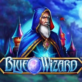 Blue Wizard slot logo by Quickspin at BroWinner Casino