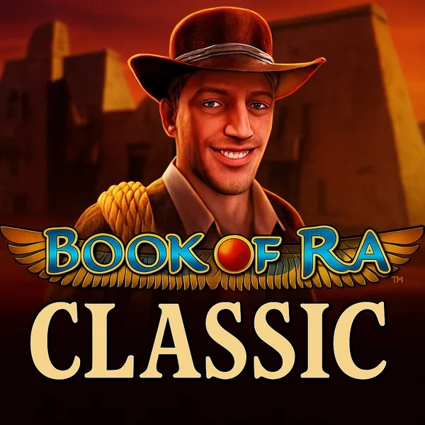 Slots logo of Book of Ra Classic from Novomatic at BroWinner Casino