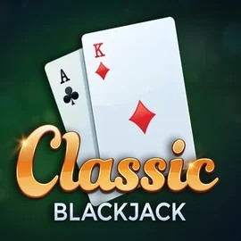 Classic Blackjack logo by Red Tiger Gaming at BroWinner Casino