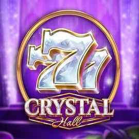 Crystal Hall slot logo by Play'n GO at BroWinner Casino