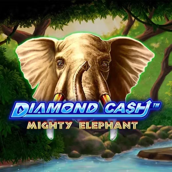 Diamond Cash Mighty Elephant slot icon by Greentube, available at BroWinner Casino