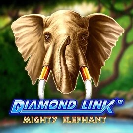 Slots logo of Diamond Link Mighty Elephant from Novomatic at BroWinner Casino