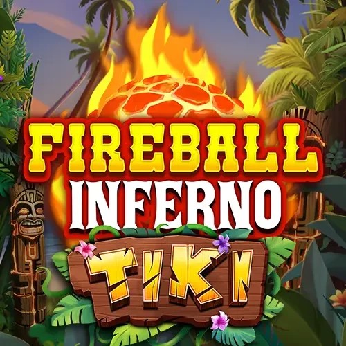 Slots logo of Fireball Inferno Tiki from NetEnt at BroWinner Casino