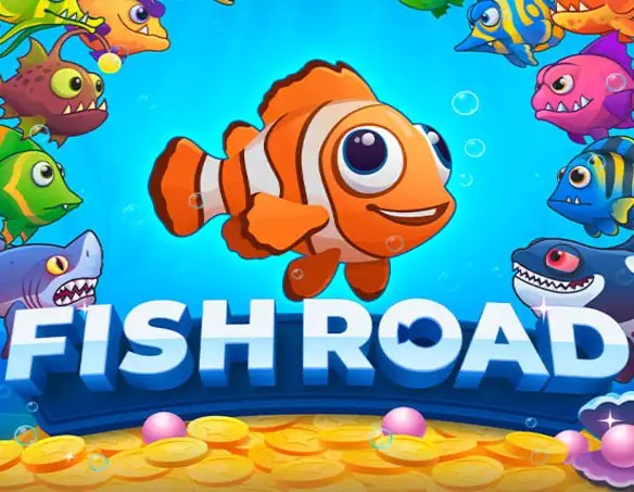 Fish Road logo by InOut at BroWinner Casino