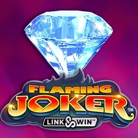 Flaming Joker Link and Win slot logo by Barstruck at BroWinner Casino