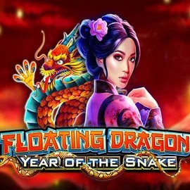 Floating Dragon Year of the Snake slot logo by Pragmatic Play at BroWinner Casino