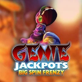 Genie Jackpots: Big Spin Frenzy slot visual from Blueprint Gaming available on bro-winner.eu.com