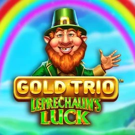 Gold Trio Leprechaun's Luck logo by Playtech at BroWinner Casino