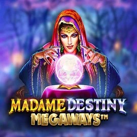 Madame Destiny Megaways slot visual from Pragmatic Play available on bro-winner.eu.com