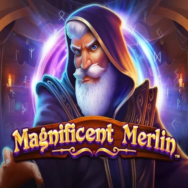 Official Slots logo: Magnificent Merlin by Greentube at BroWinner Casino