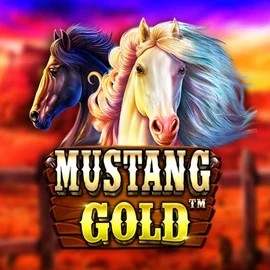 Mustang Gold online game logo by Pragmatic Play on bro-winner.eu.com