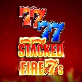 Stacked Fire 7s slot logo by Inspired Gaming at BroWinner Casino
