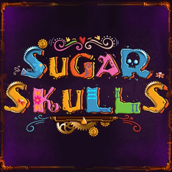 Slots logo of Sugar Skulls from Booming Games at BroWinner Casino