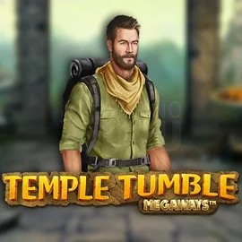 Slots logo of Temple Tumble Megaways from Relax Gaming at BroWinner Casino